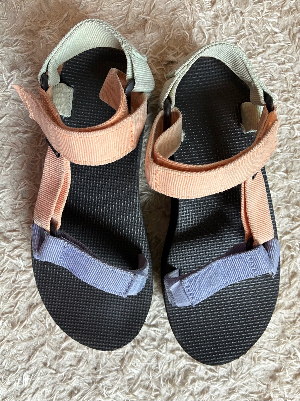 Teva Flatform Universal Sandals Sherbet Multi - Picture 6 of 15